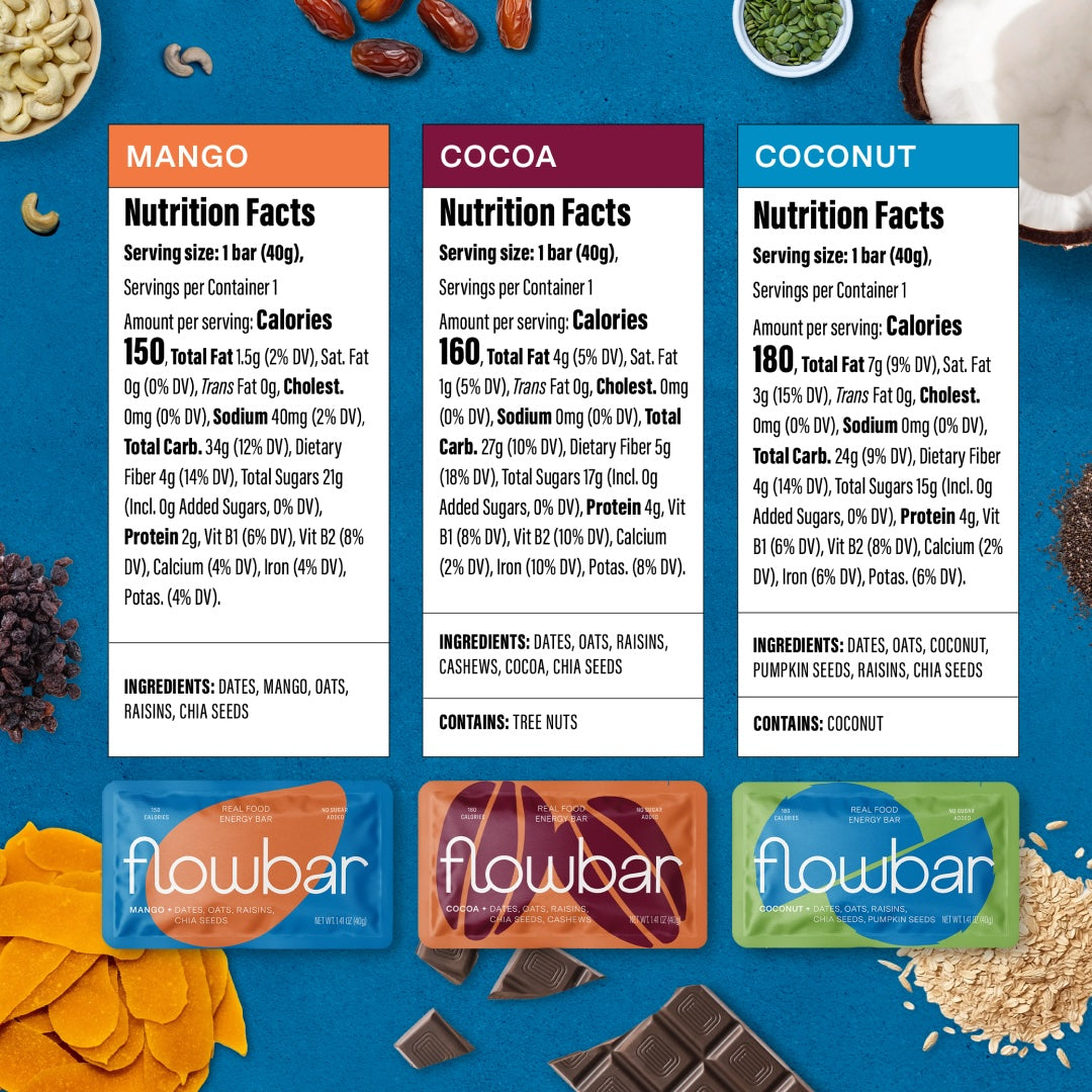 REAL FOOD ENERGY BARS